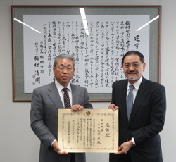 中京大学 学長 北川 薫 氏