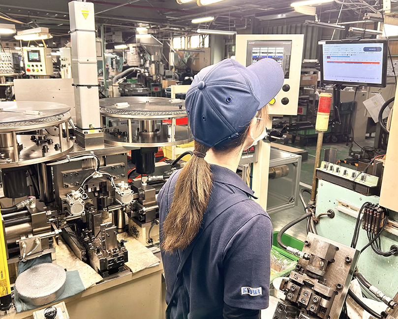 生産管理モニタ情報から課題の共有と改善ミーティング