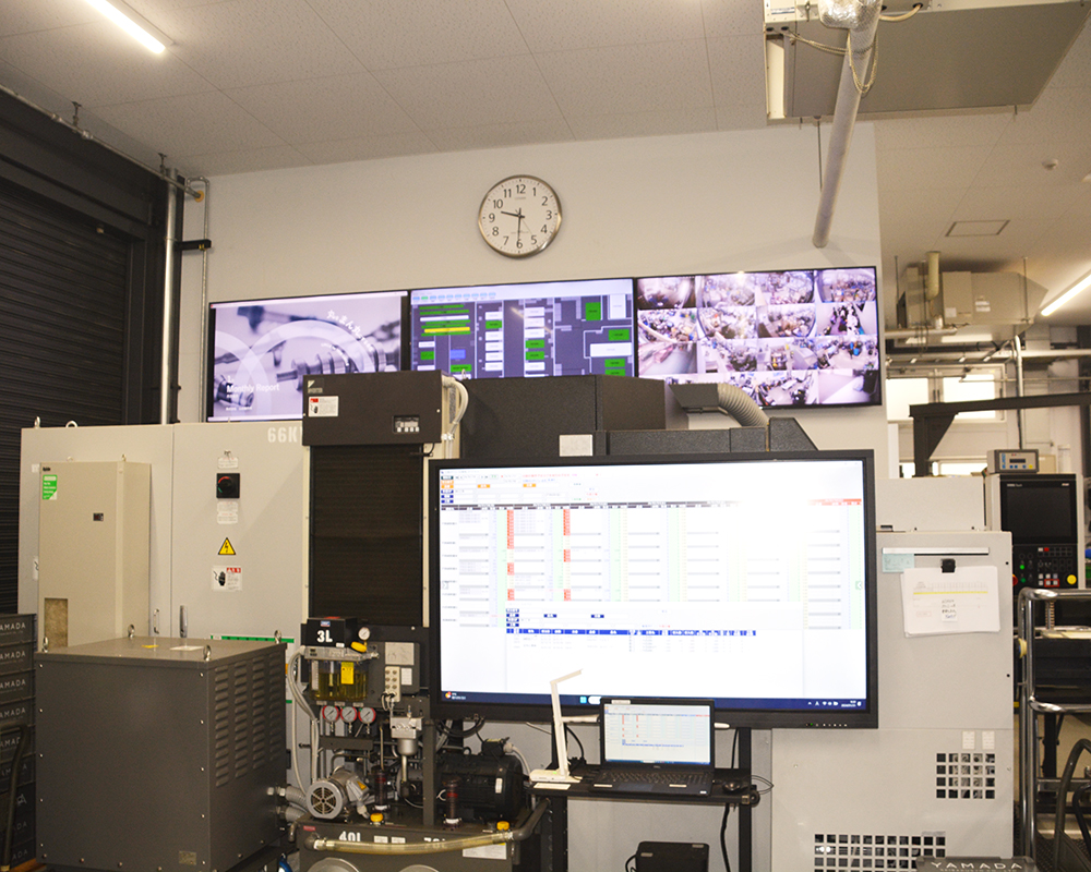 製造現場でのデータの見える化