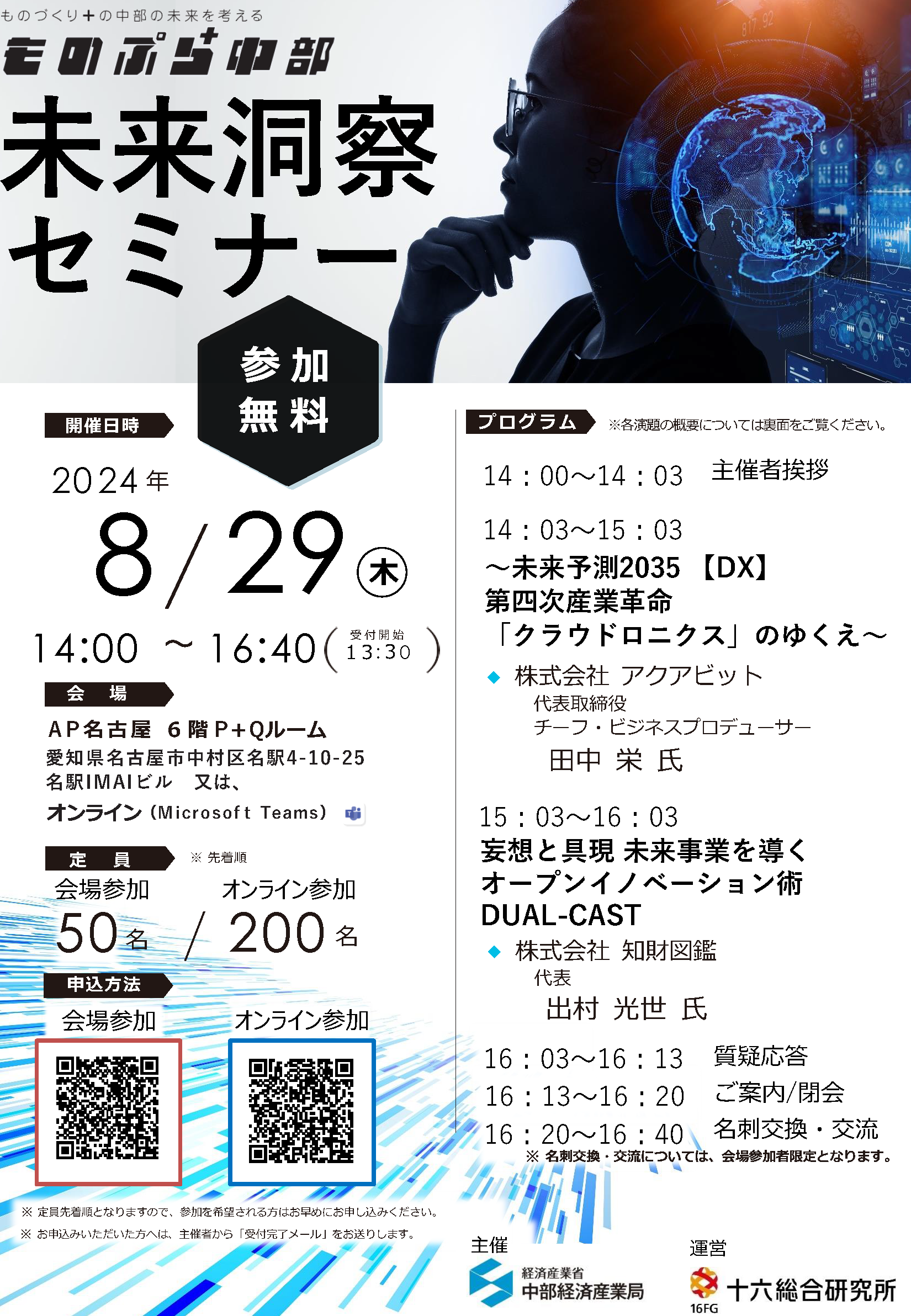 2035年を見据えた新たな価値創造を共創する「未来洞察セミナー」