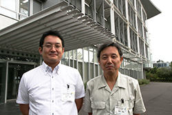 岐阜県情報技術研究所 田畑さんと遠藤さん