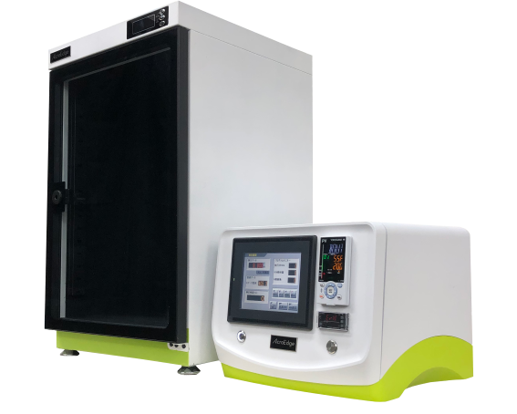 樹脂硬化収縮物測定装置「Custron」