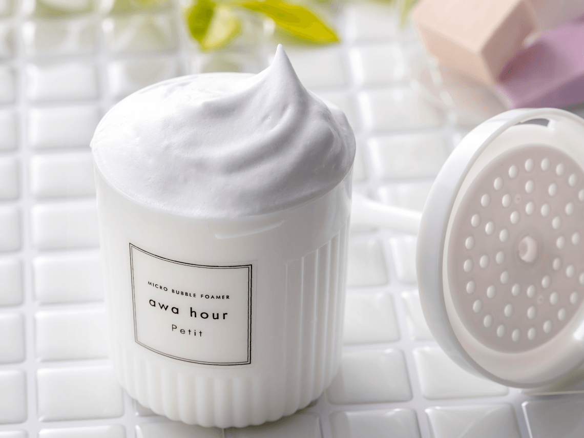 洗顔専用泡立て器「あわわプチ」