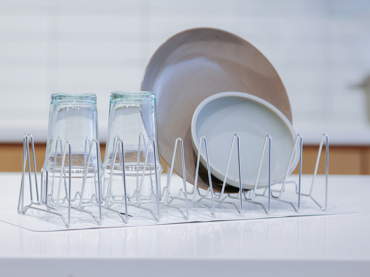 縮む水切りラック