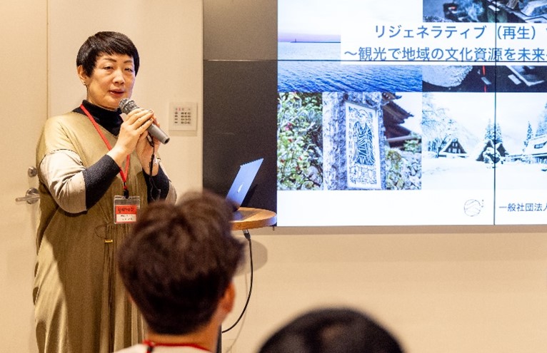 有限会社エピファニーワークス 代表取締役／一般社団法人富山県西部観光社 水と匠 プロデューサー 林口 砂里 氏