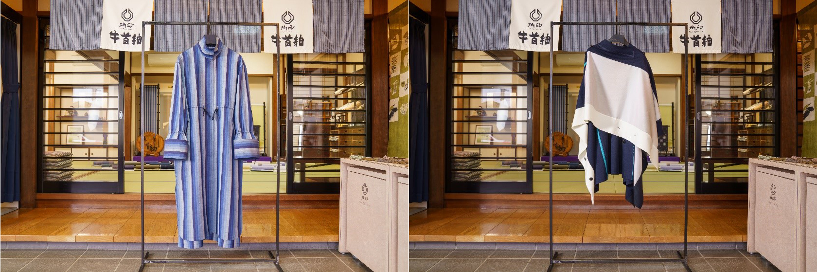 牛首紬×MIZEN白山店〈加賀乃織座〉/ Ushikubi Tsumugi & MIZEN Hakusan Store