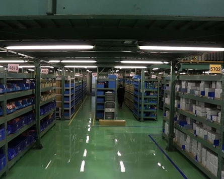 LED化する前の作業空間