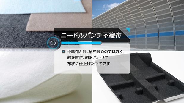 ニードルパンチ不織布